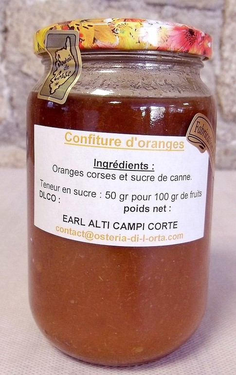Confiture d'oranges