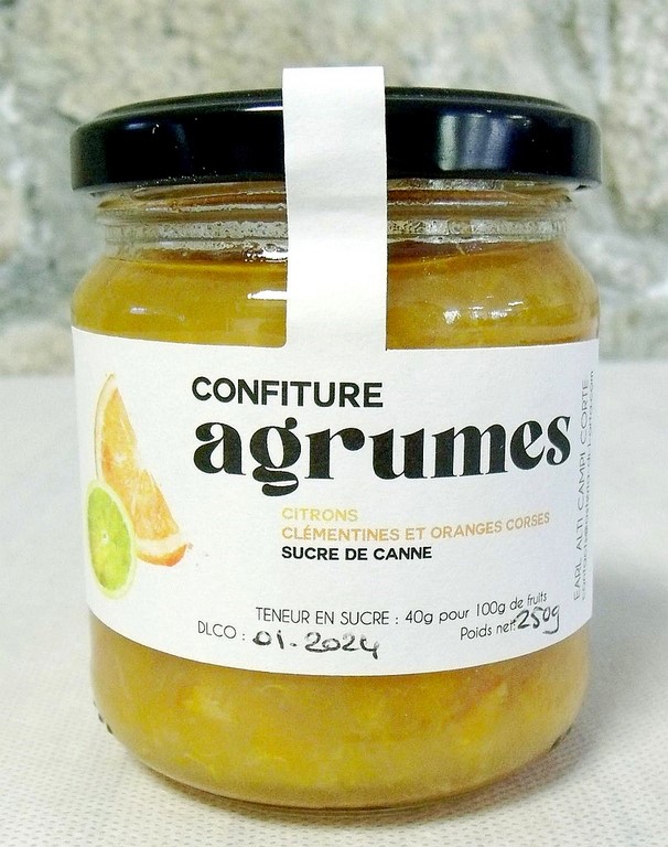 Confiture d'agrumes