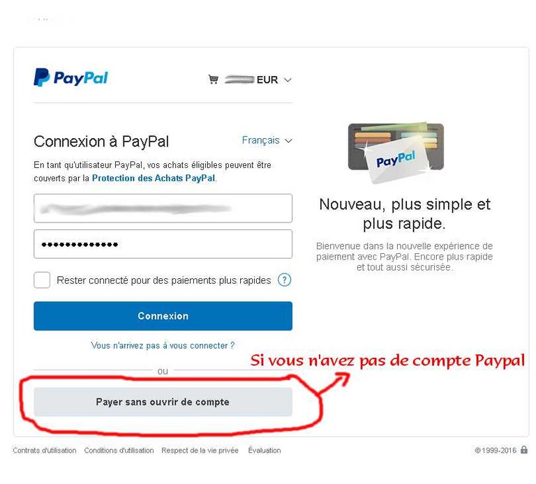 Régler Par CB Sans Compte Paypal